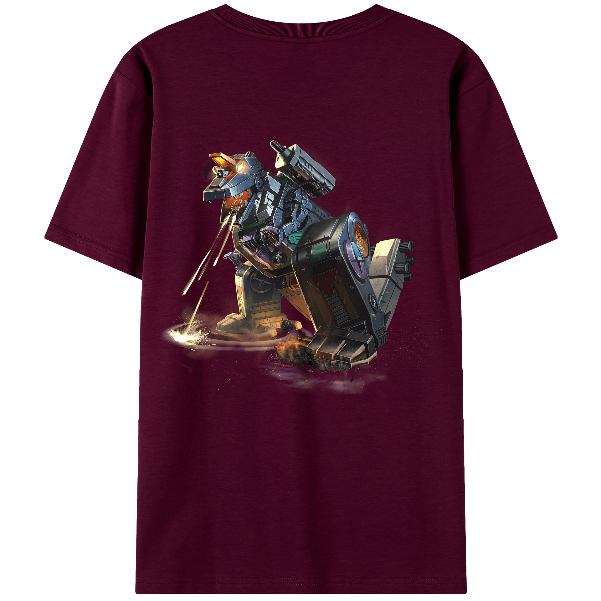 （画像用） Transformers トランスフォーマー レディース半袖Tシャツ(バックプリント)